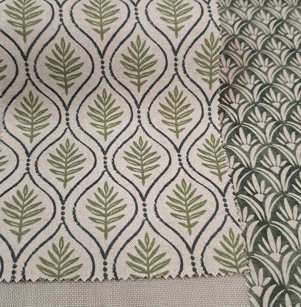 Tela Calvia Ashley Wilde verde - 1