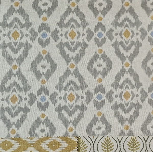 Tela Arta Ashley Wilde amarillo azul - 1