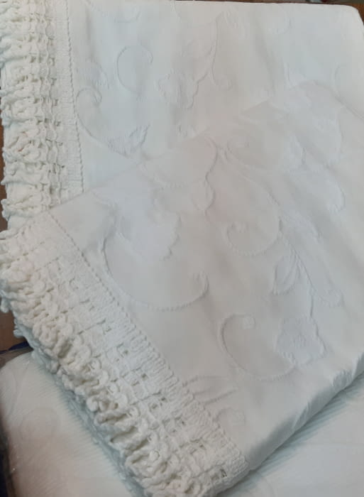 Colcha piqué Carolina. Cama: 80 y 90 - 3