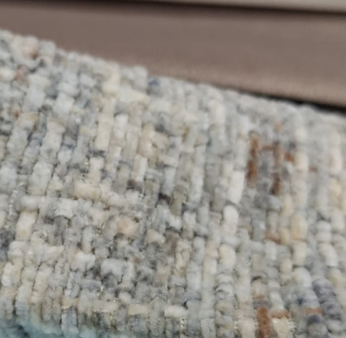 Telas tapicería chenilla beige toppings - 1