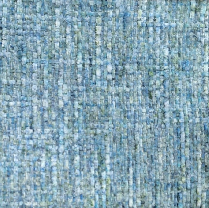 Telas tapicería chenilla azul toppings - 2