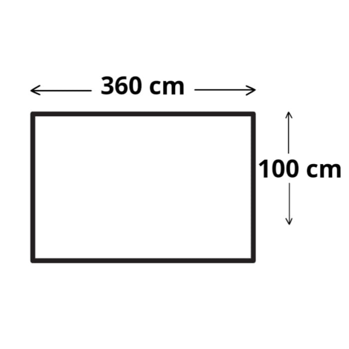 Retales visillo 20% lino blanco - 6