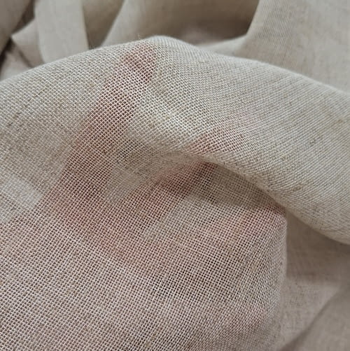 Retales tela visillo 20% lino tes - 5