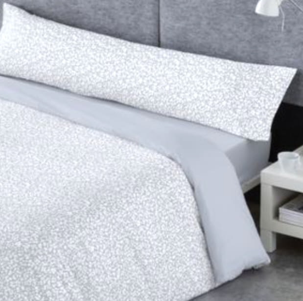 Juego de Funda nórdica azul huellas - 1