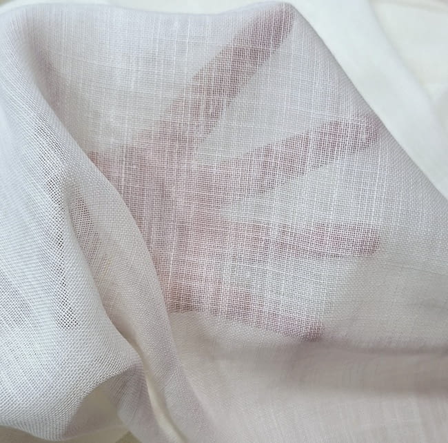 Retal visillo 40% lino 385 x 108 cm