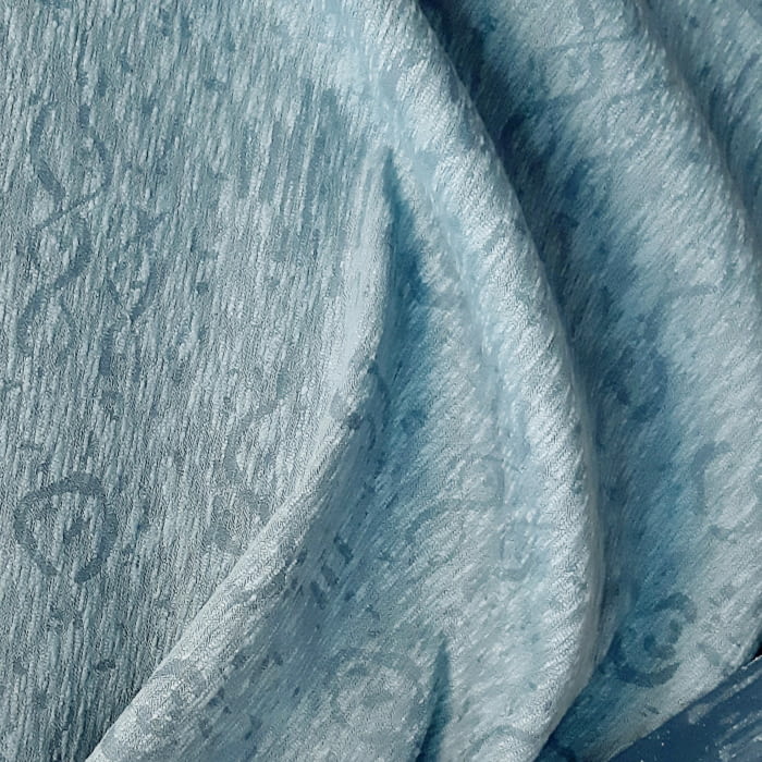 Tela Tapicería azul reversible - 2