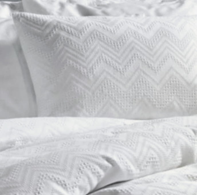 Fundas nórdicas labrado blanco algodón young. Cama 90, 105 - 2