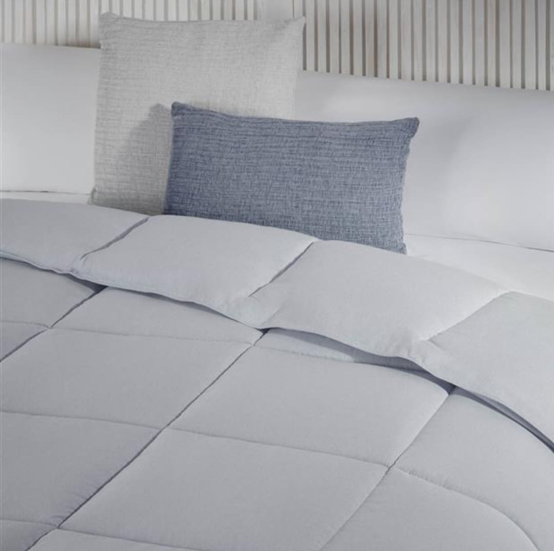 Edredón nórdico duvet rayitas azules