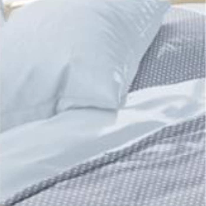 Funda nórdica topos azul. Cama 150, 180