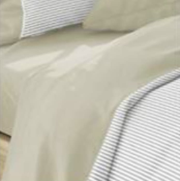 Funda nórdica rayitas verdes. Cama 90