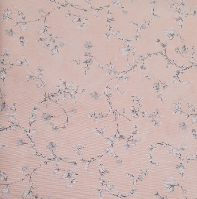 Tela mantel antimanchas almendro rosa - 2