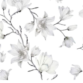 Funda nórdica flores grises - 3