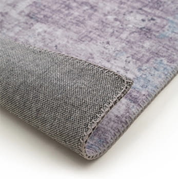 Alfombra moderna gris 80 x 150 - 1