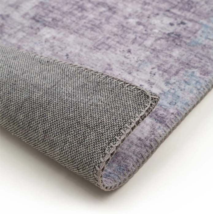 Alfombra moderna gris 80 x 150 - 1