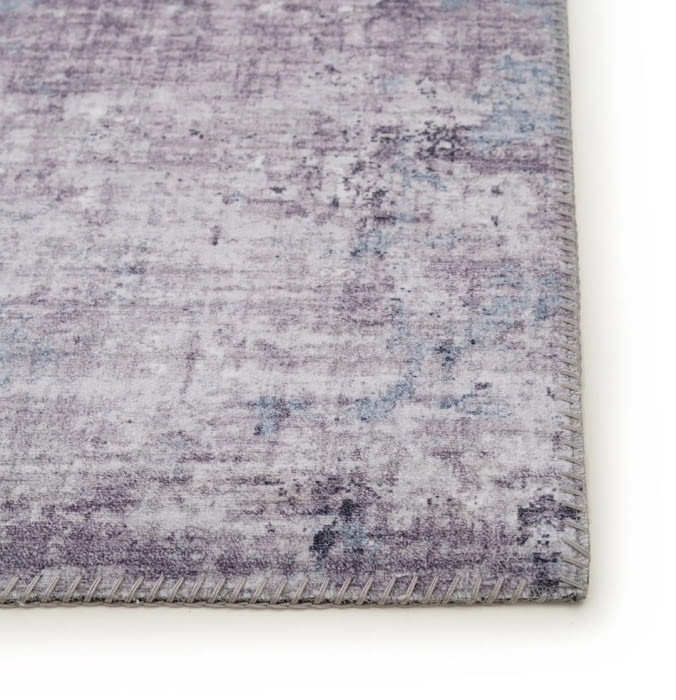 Alfombra moderna gris 80 x 150 - 2