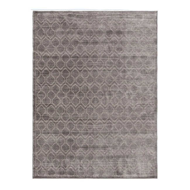 Alfombra gris colmena 100 x 150