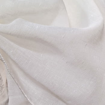 Tela visillo blanco toping 1,60 x 3,00 m. - 3