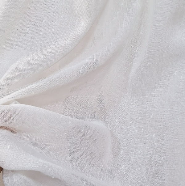 Tela visillo blanco toping 1,60 x 3,00 m. - 5