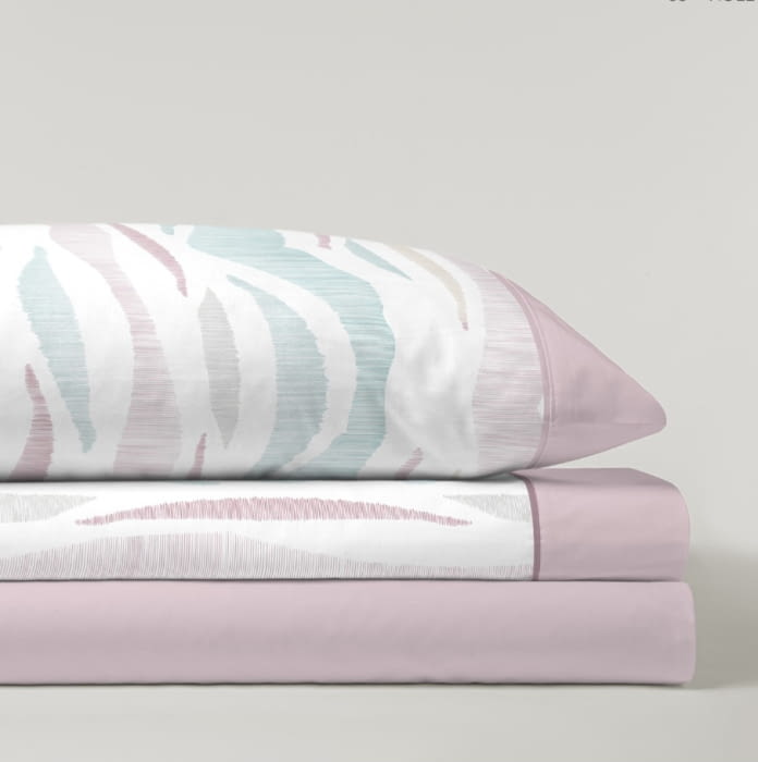 Juego de sábanas Abstract violeta