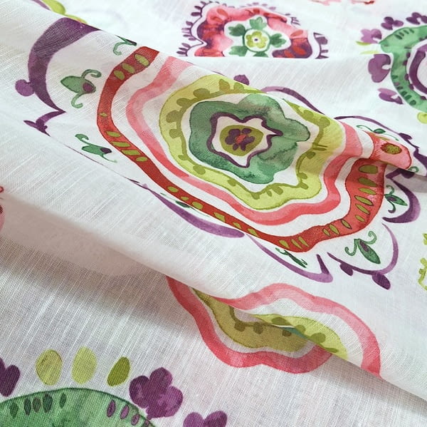 Retal visillo mandalas 1,35 x 2,60 m. - 3