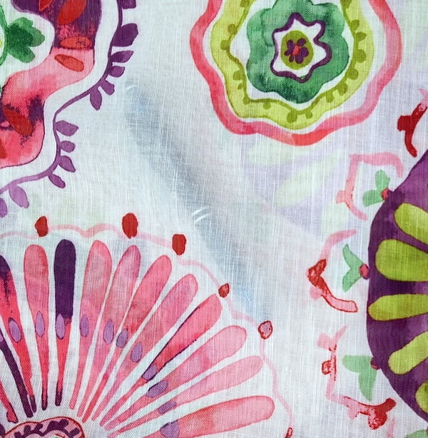 Retal visillo mandalas 1,35 x 2,60 m. - 4