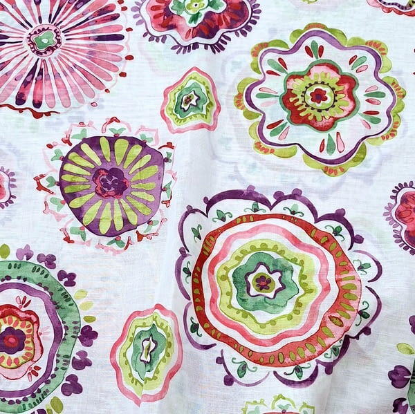 Retal visillo mandalas 1,35 x 2,60 m. - 5