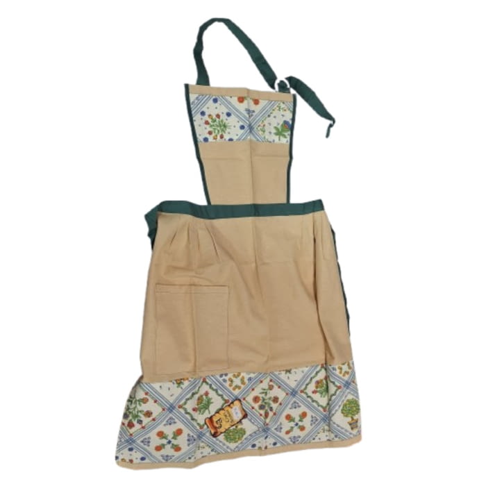 Delantal artesanal pachwork