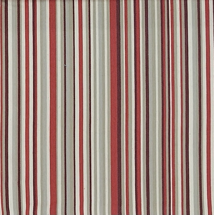 Tela Toronto rayitas rojas, granate, gris 280