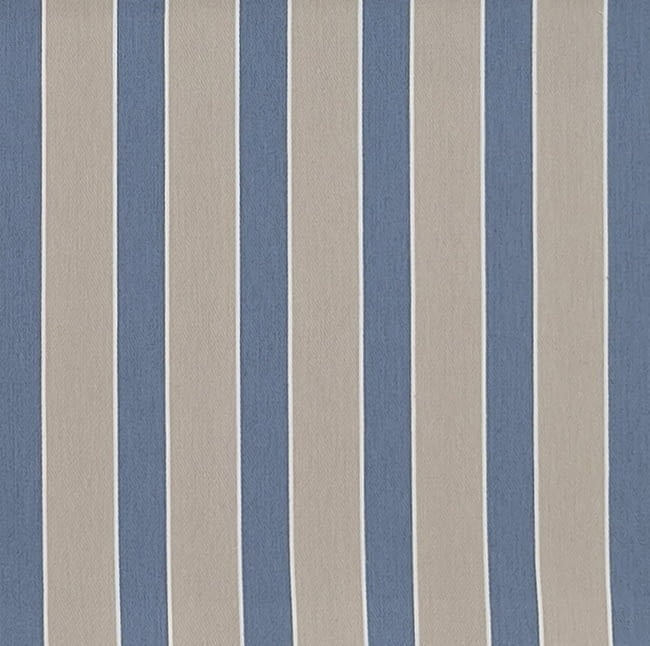 Telas Aurora rayas azul, amarillo, rojo y lila - 4