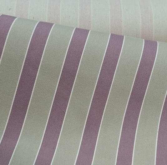 Telas Aurora rayas azul, amarillo, rojo y lila - 5