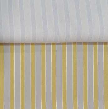 Telas Aurora rayas azul, amarillo, rojo y lila - 9