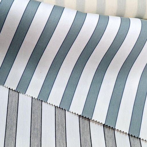 Telas Aurora rayas azul, gris, rosa, verde - 9