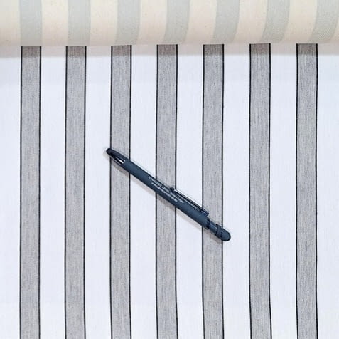 Telas Aurora rayas azul, gris, rosa, verde - 11