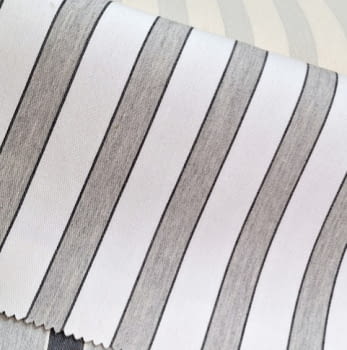 Telas Aurora rayas azul, gris, rosa, verde - 12