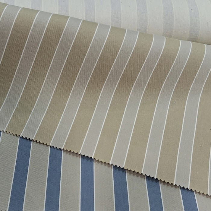 Tela tapicería rayas aurora beige 280 - 1