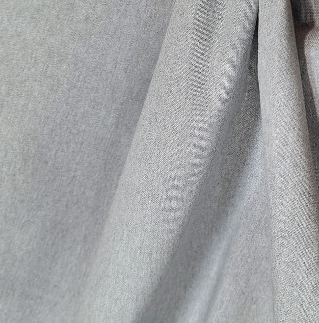 Tela de loneta gris jaspeado - 1