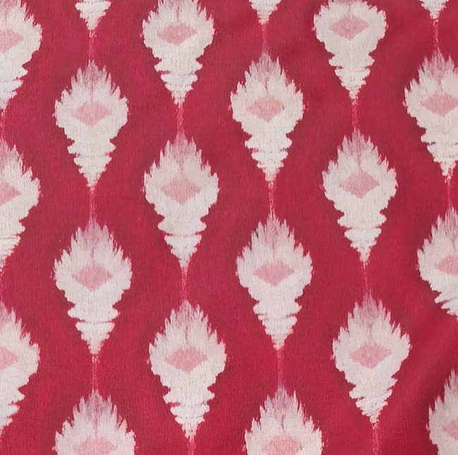 Tela half panamá lenguas mallorquinas frambuesa