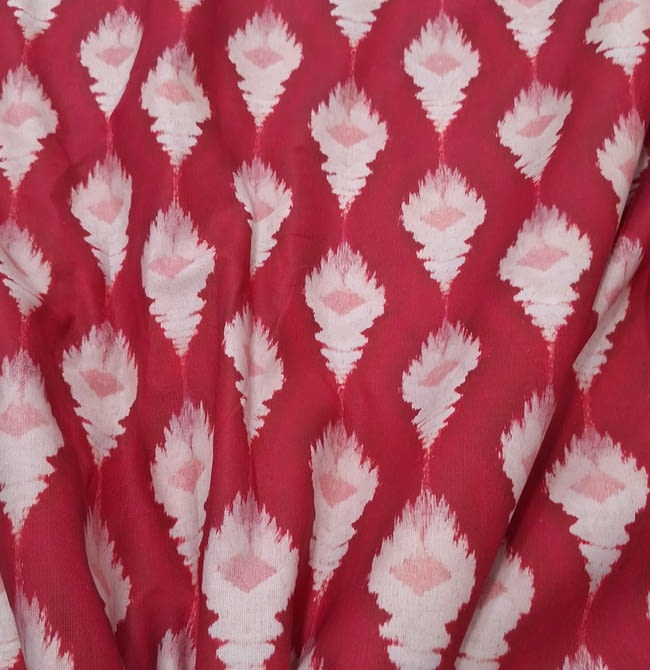 Tela half panamá lenguas mallorquinas frambuesa - 6