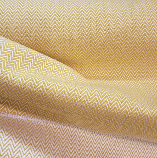 Tela jacquard espiga amarilla - 2