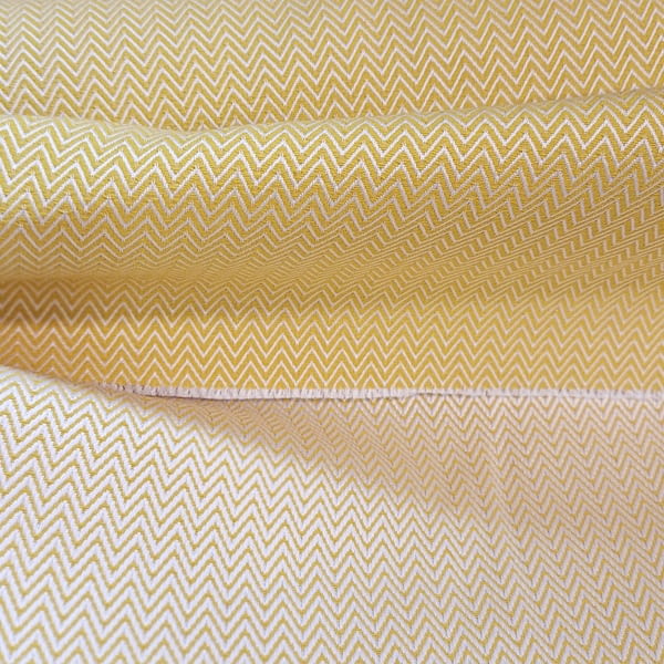 Tela jacquard espiga amarilla - 4