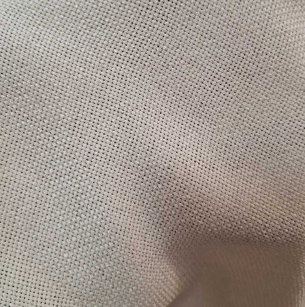Tela trama gruesa beige lino - 5