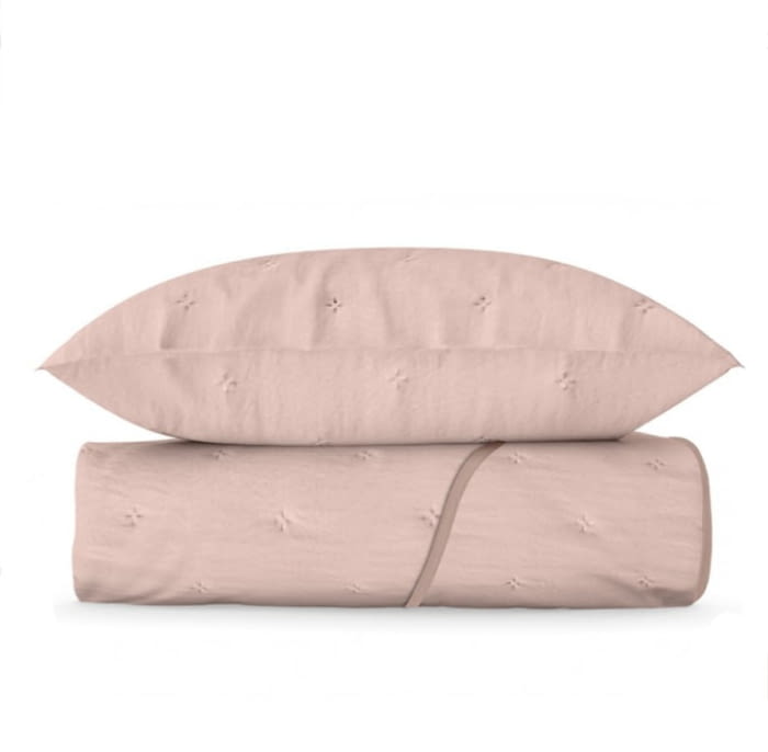 Colcha boutie rosa nude cama 90 - 1
