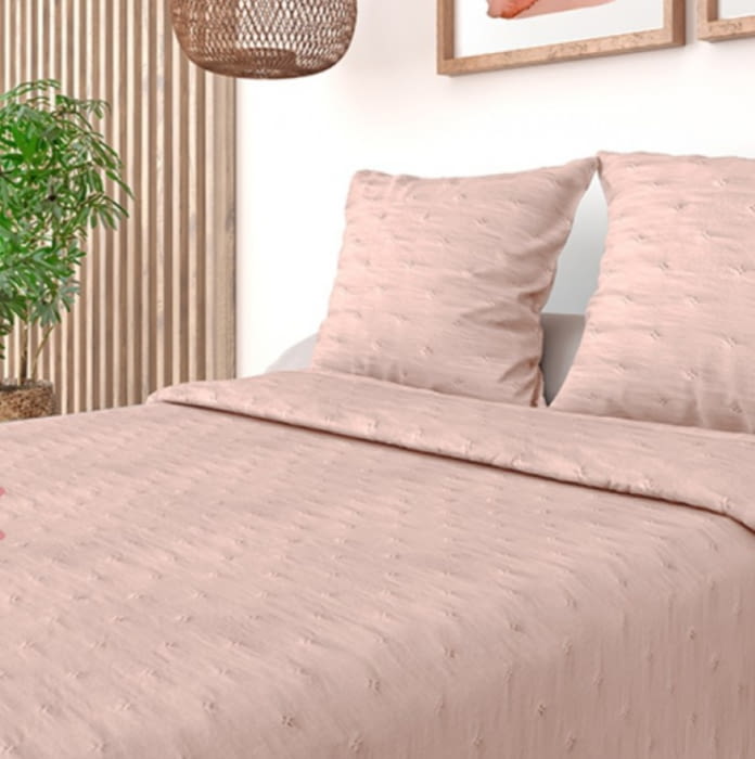 Colcha boutie rosa nude - 2