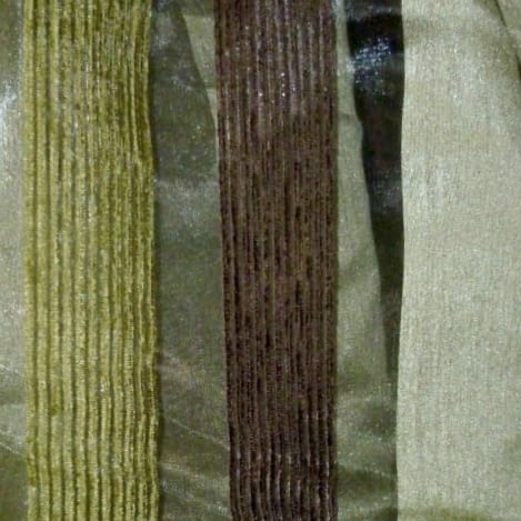 Tela Organza/seda - 1