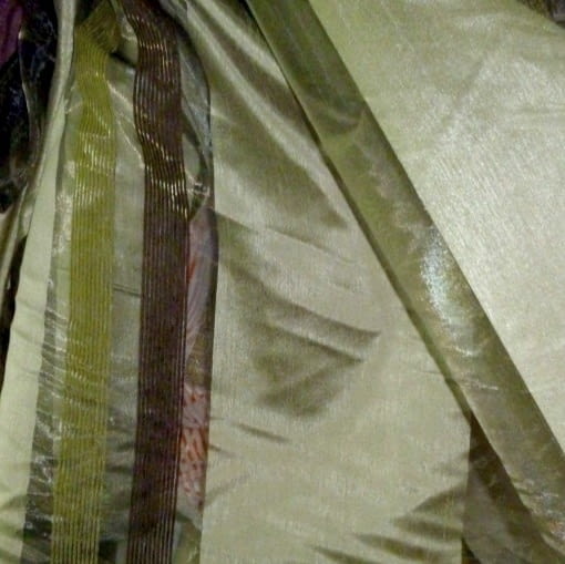 Tela Organza/seda - 2