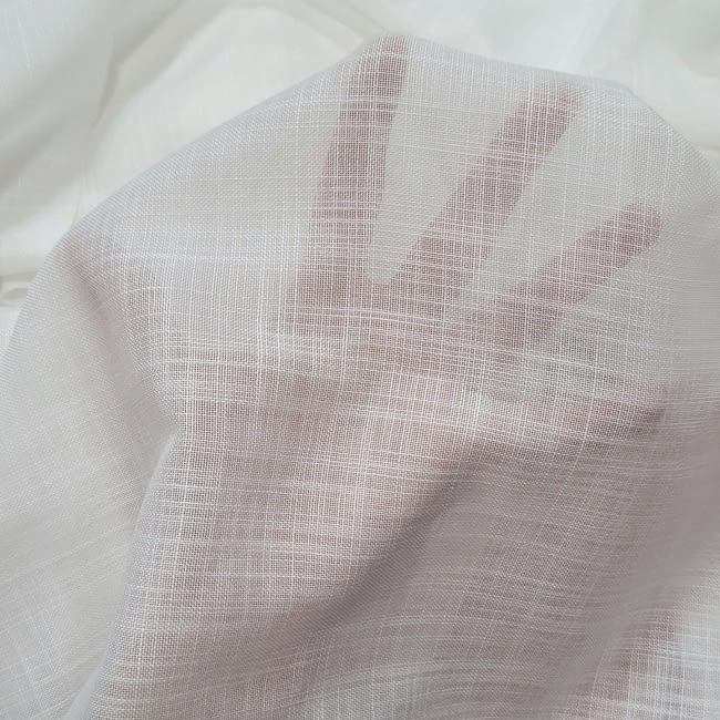 Retal visillo 10% lino 1,85 x 1,15 metros - 2