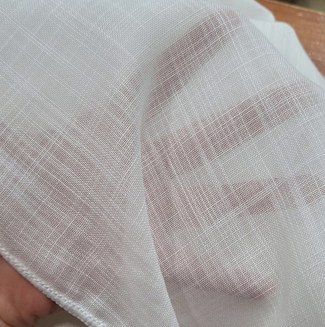 Retal visillo 10% lino 1,85 x 1,15 metros - 5