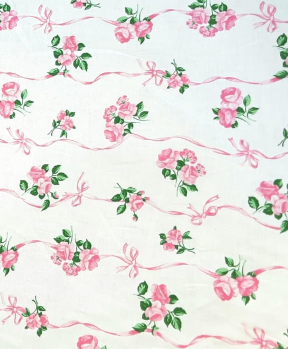 Tela Algodón rosas 140 - 4