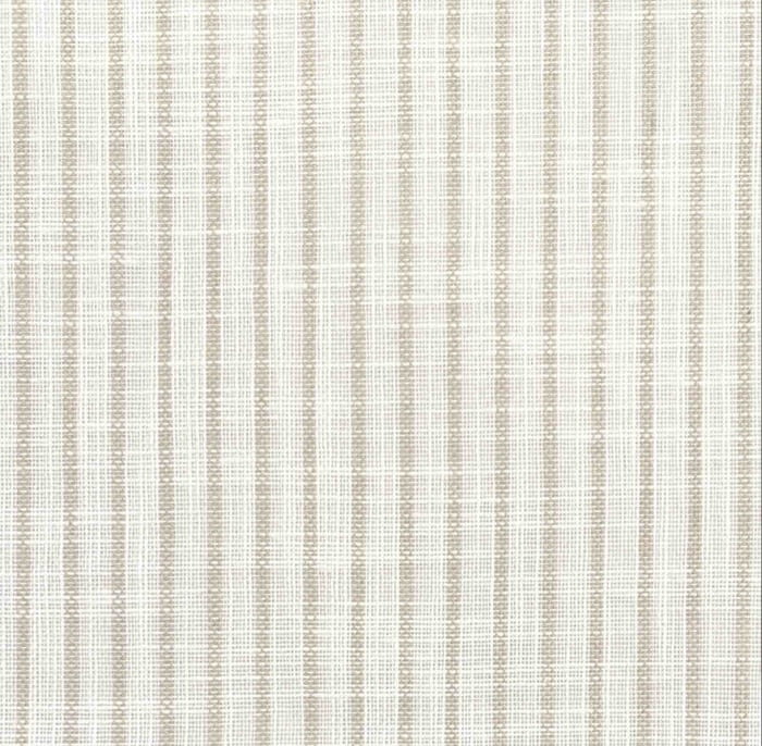 Visillo confeccionado rayitas beige camel. Varias medidas