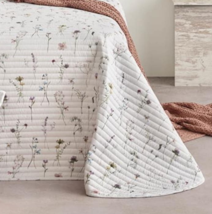 Colcha boutie ramos florecillas - 1